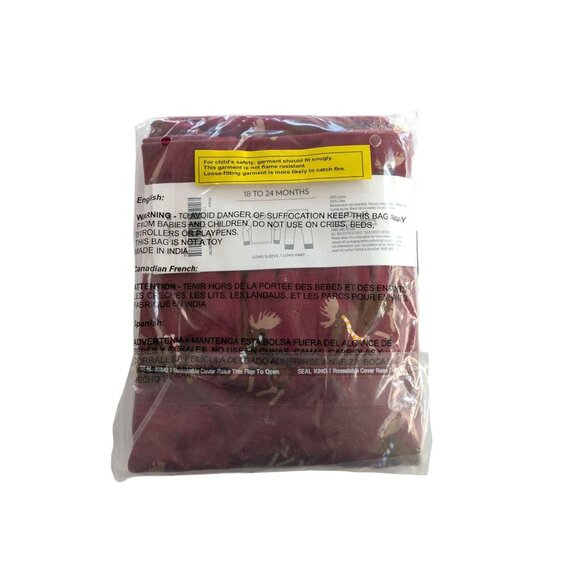 NWT Janie and Jack Good Night Pajamas In Moose Friends 18-24m - Picture 3 of 4